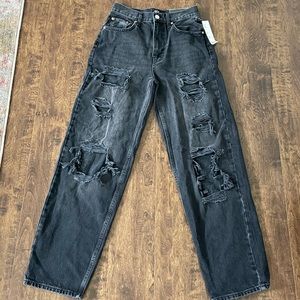 Urban Outfitters (BDG) black ripped jeans